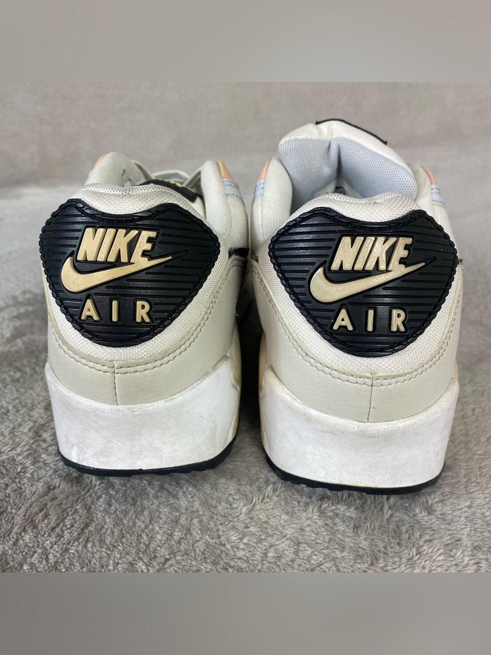 Nike Air Max 90 Women's Sneakers Shoes Size 11 MultiColor Pastel Leather - Picture 7 of 10